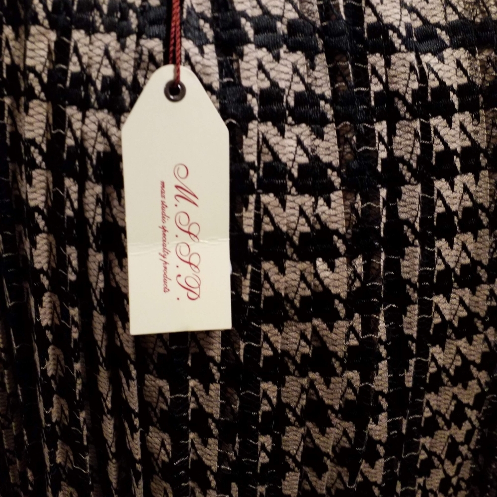 Paid mini skirt